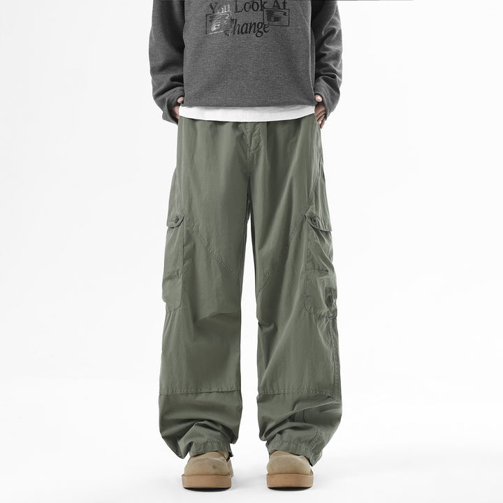 Herren weite technische Cargohose mit Mehrfachtaschen Echo Archiv