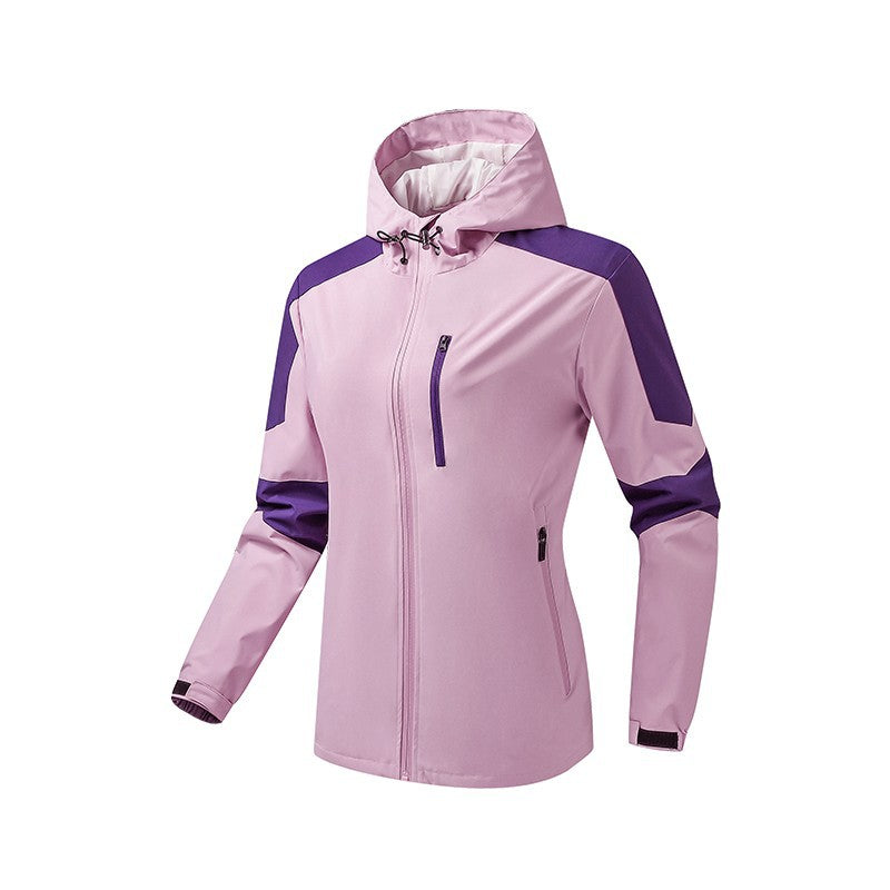 Herren Atmungsaktive Softshell-Trekkingjacke mit Kapuze und wasserdichter Membran – Taviero