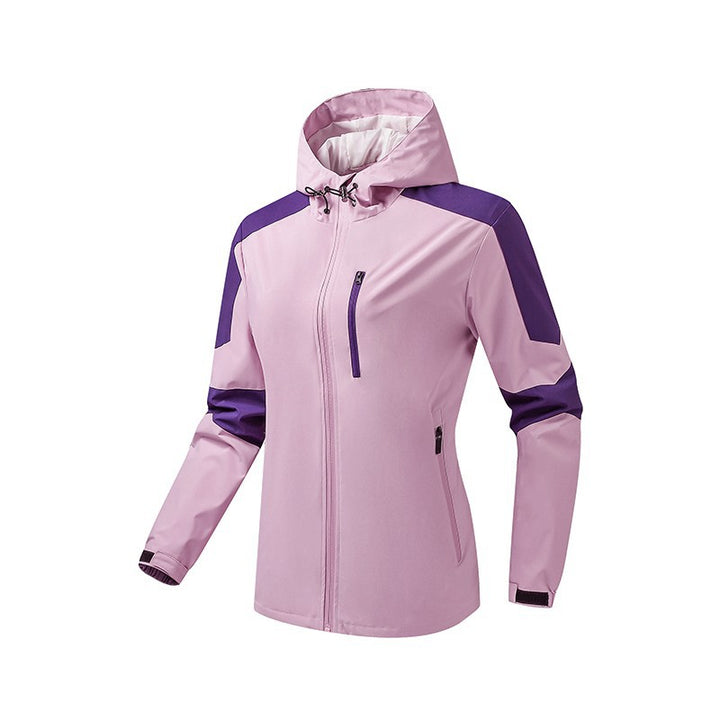 Herren Atmungsaktive Softshell-Trekkingjacke mit Kapuze und wasserdichter Membran – Taviero