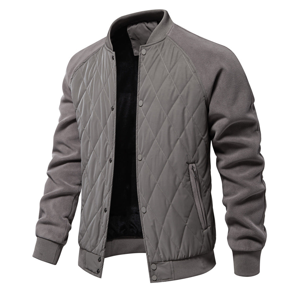 Herren Steppjacke mit modernem Design und praktischen Taschen Echoarchiv