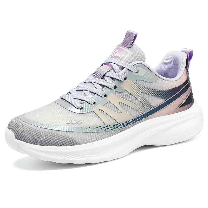 Herren nan leichte atmungsaktive Laufsneaker mit nahtlosem Strickobermaterial, gepolstertem Fersenkragen und reaktiver EVA-Dämpfung Echo Archiv