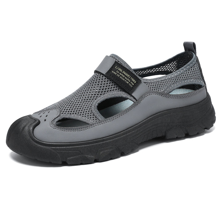 Damen nan atmungsaktive Mesh-Mary-Jane-Sneaker mit Klettverschluss, verstärkter Zehenkappe und griffiger Plateau-Profilsohle Echo Archiv