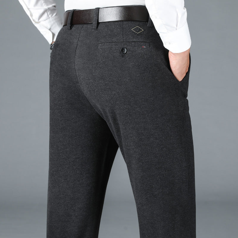 Herren Elegante Business-Hose aus feiner Baumwolle Echoarchiv