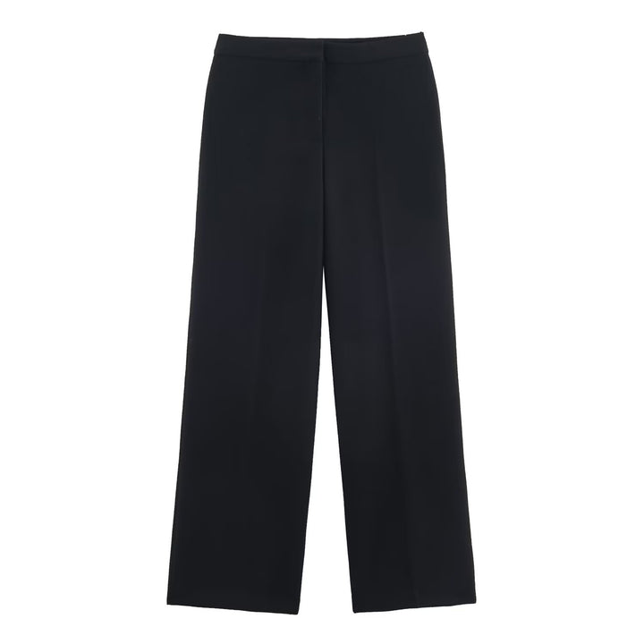 Damen Zweiteiliges Wickelblazer- und Palazzo-Anzugset mit Ziergürtel Echo Archiv
