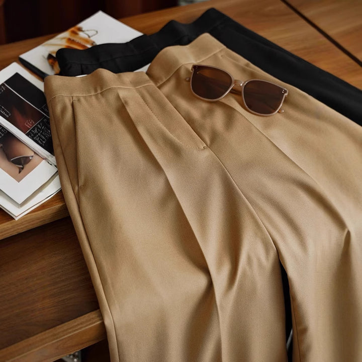 Damen Elegante und bequeme weite Stoffhose Echoarchiv