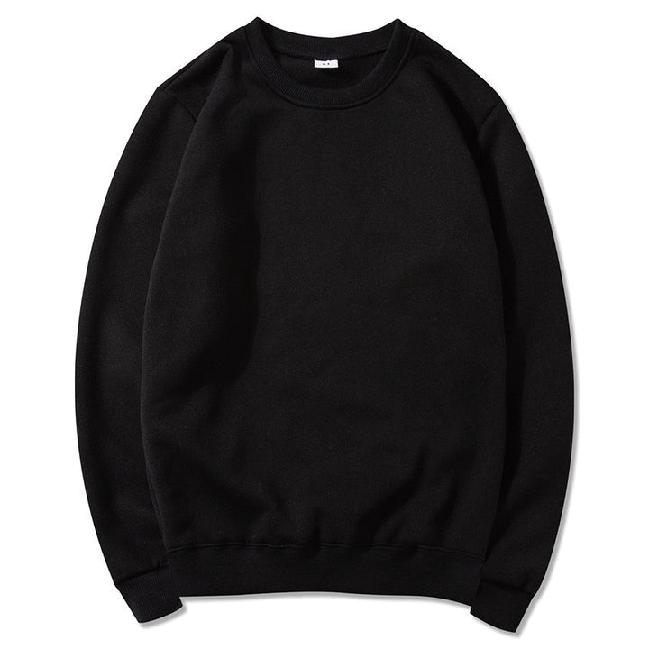 Unisex zeitloser Rundhals-Sweater ohne Kapuze mit angerauter Innenseite und verstärktem Nacken Echo Archiv