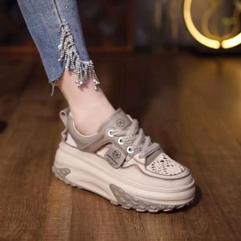 Damen High-Top Sneakers mit gepolsterter Sohle und atmungsaktiver Konstruktion Echo Archiv