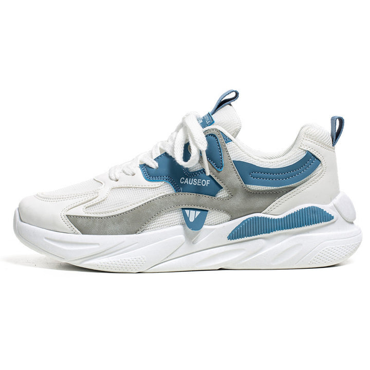 Herren Retro-Performance Street‑Sneaker mit mehrschichtiger Sohlentechnik und atmungsaktivem Mesh Echoarchiv