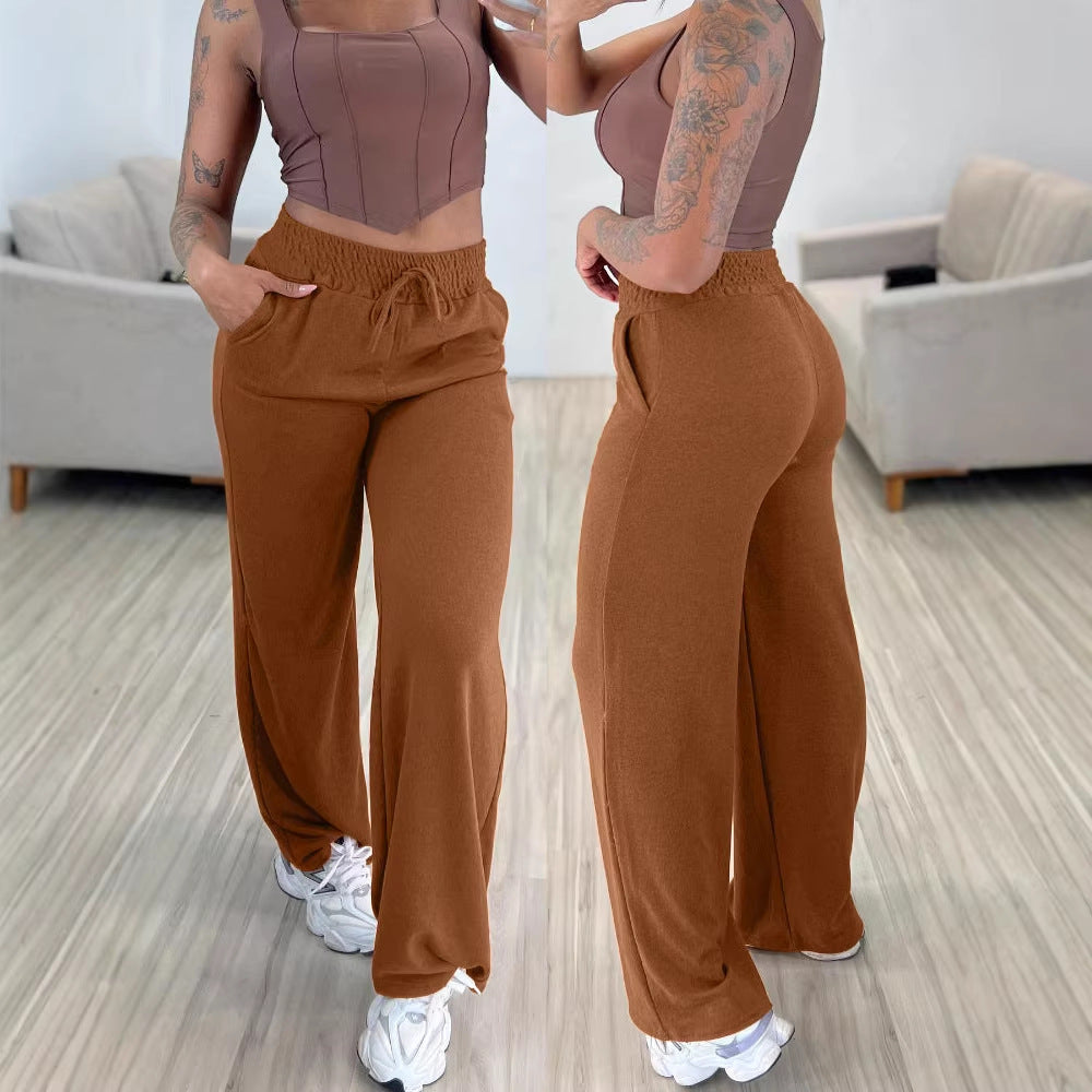 Damen Bequeme High-Waist Jogginghose Echo Archiv