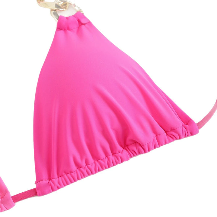 Damen Triangel-Bikini mit modischen Kettenakzenten Echo Archiv