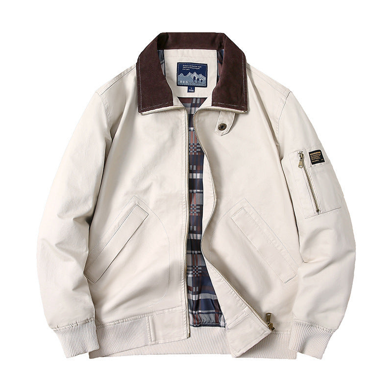 Herren Modische Blousonjacke mit Karomuster Echo Archiv