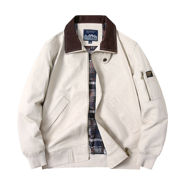 Herren Modische Blousonjacke mit Karomuster Echo Archiv