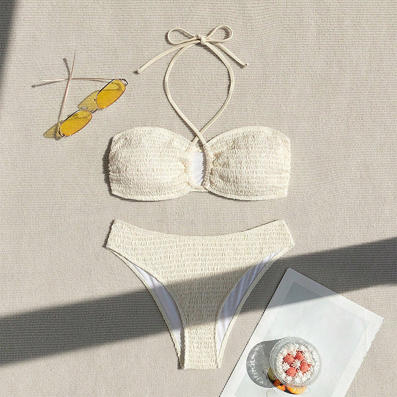 Damen Bikini-Set mit sportlichem Oberteil und verstellbarem Höschen Echo Archiv