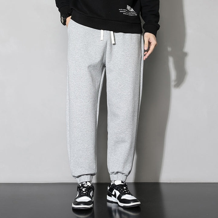 Herren lässige Sweatpants mit elastischem Bund und seitlichen Taschen Echoarchiv