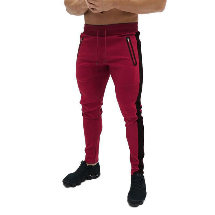Herren Sportliche Jogginghose mit seitlichen Reißverschlusstaschen Echoarchiv