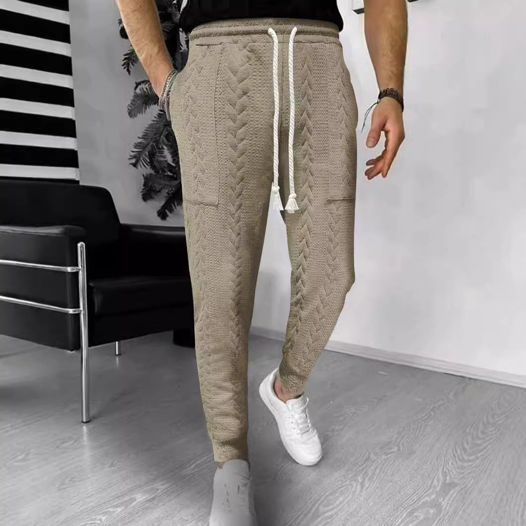Herren modische Jogginghose mit einzigartigem Strukturdesign Echoarchiv