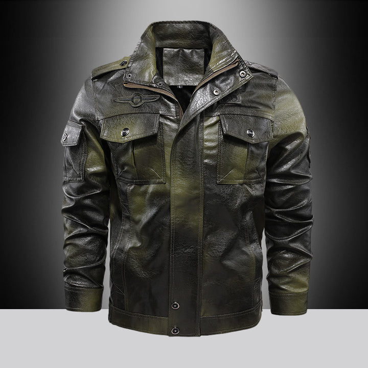 Herren modische Cargojacke mit funktionalen Taschen Echoarchiv