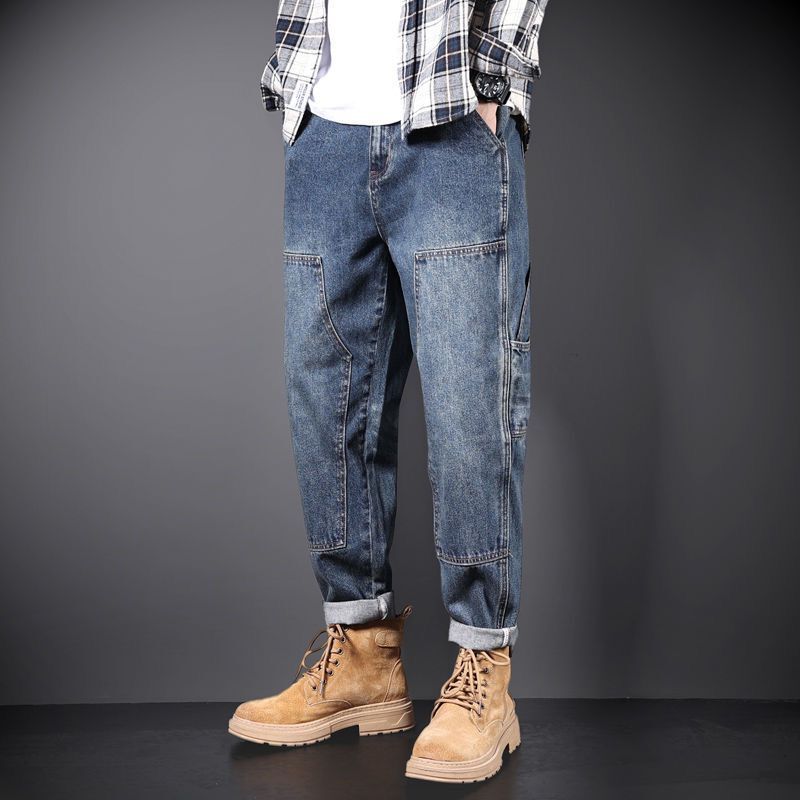Herren Modische Cargo Jeans Echoarchiv