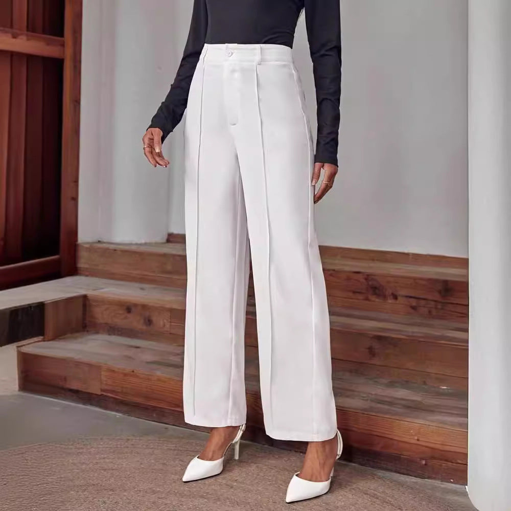 Damen Elegante und weite Stoffhose Echo Archiv