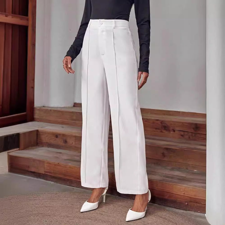 Damen Elegante und weite Stoffhose Echo Archiv