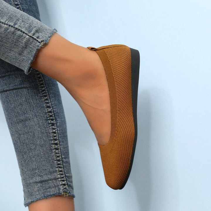Damen Bequeme Slip-On Ballerinas Echoarchiv