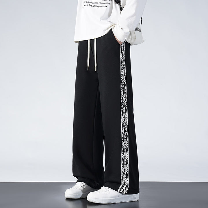 Damen Extraweite Lounge-Sweathose mit seitlichem Logoband und Komfortbund Echo Archiv