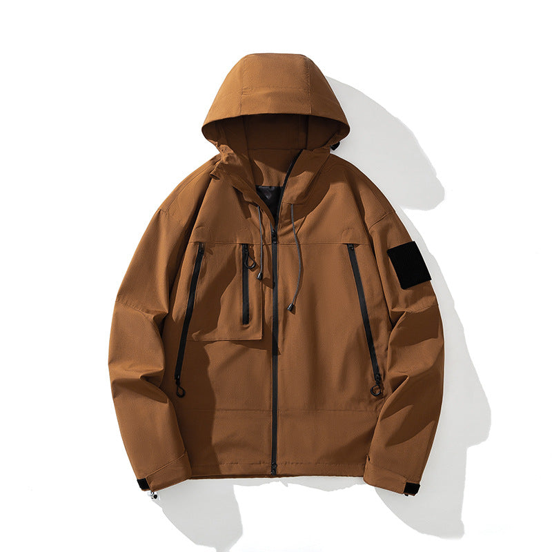 Herren technische Multifunktionsjacke mit praktischen Taschen Echoarchiv