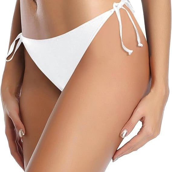 Damen Hochgeschnittenes Bikini-Höschen mit seitlichen Bindebändern Echo Archiv