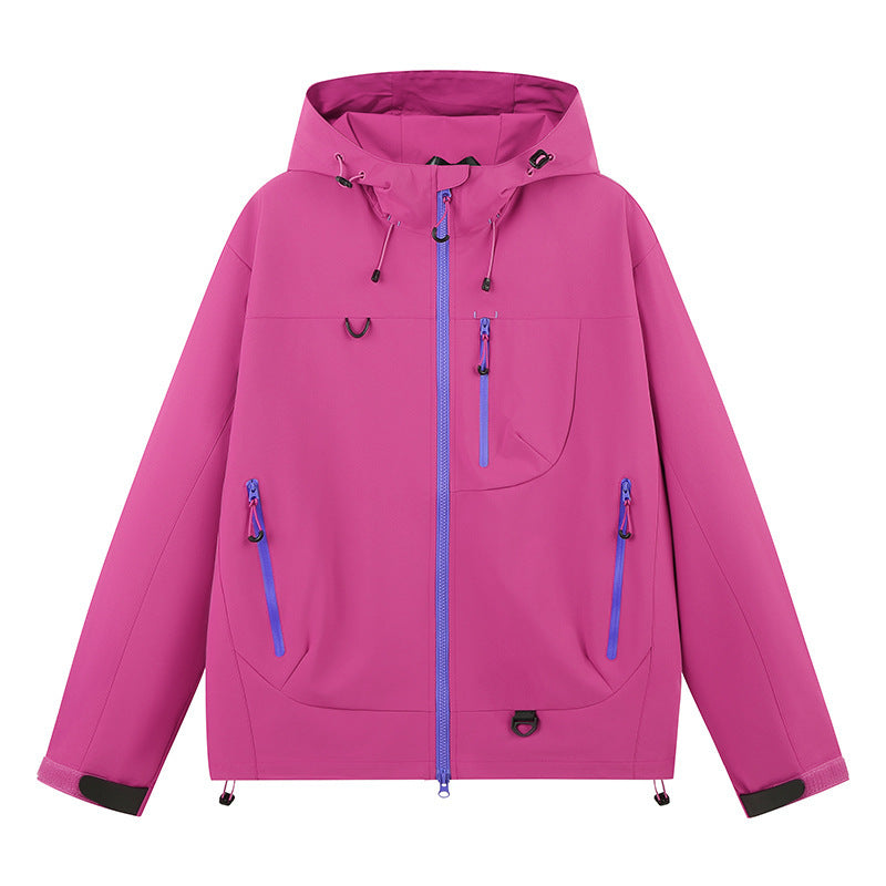 Herren Funktionale Outdoor Jacke Echo Archiv
