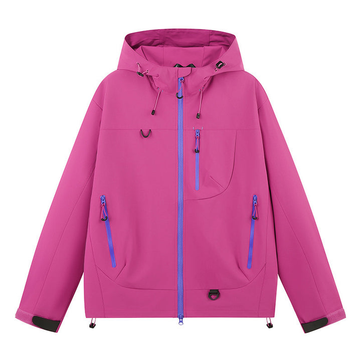 Herren Funktionale Outdoor Jacke Echo Archiv