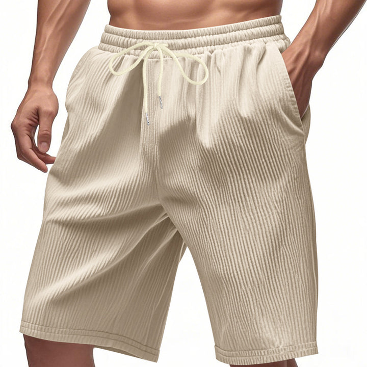 Herren lässige Shorts mit elastischem Bund und praktischen Seitentaschen Echoarchiv