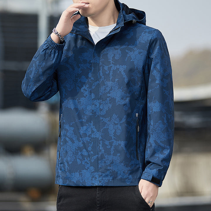 Herren stilvolle Funktionsjacke mit atmungsaktivem Futter Echoarchiv