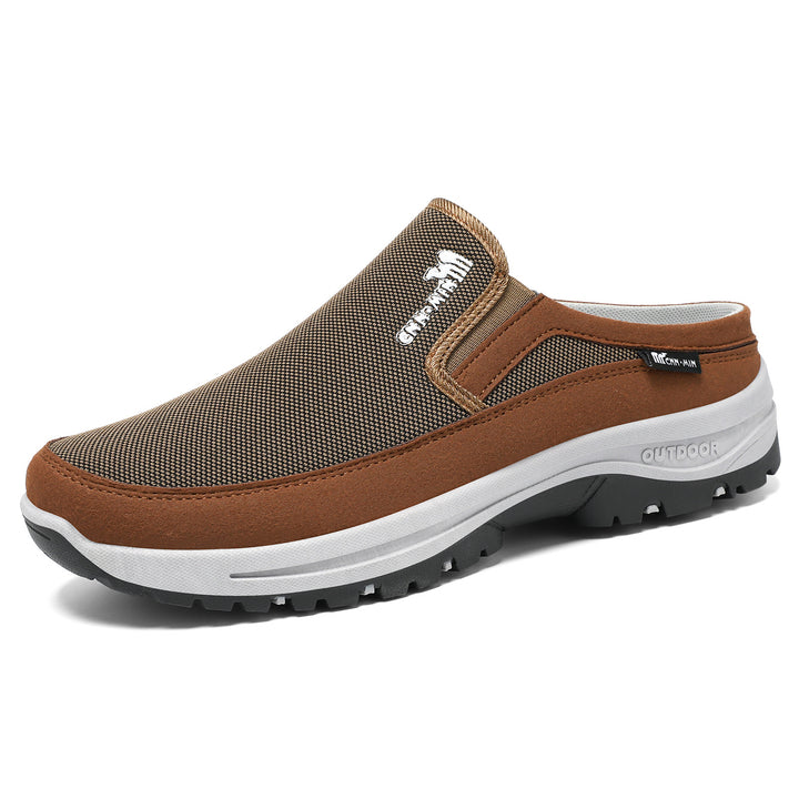 Herren nan atmungsaktiver Outdoor Clog-Slipper mit Memory-Fußbett Echo Archiv
