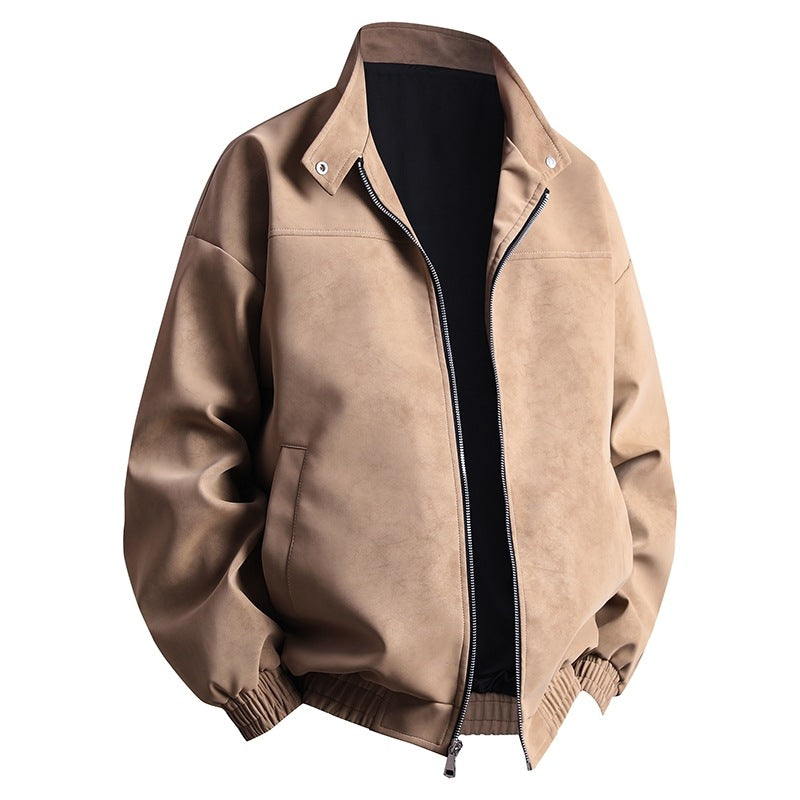 Herren modische Übergangsjacke im lässigen Stil mit praktischen Taschen Echoarchiv