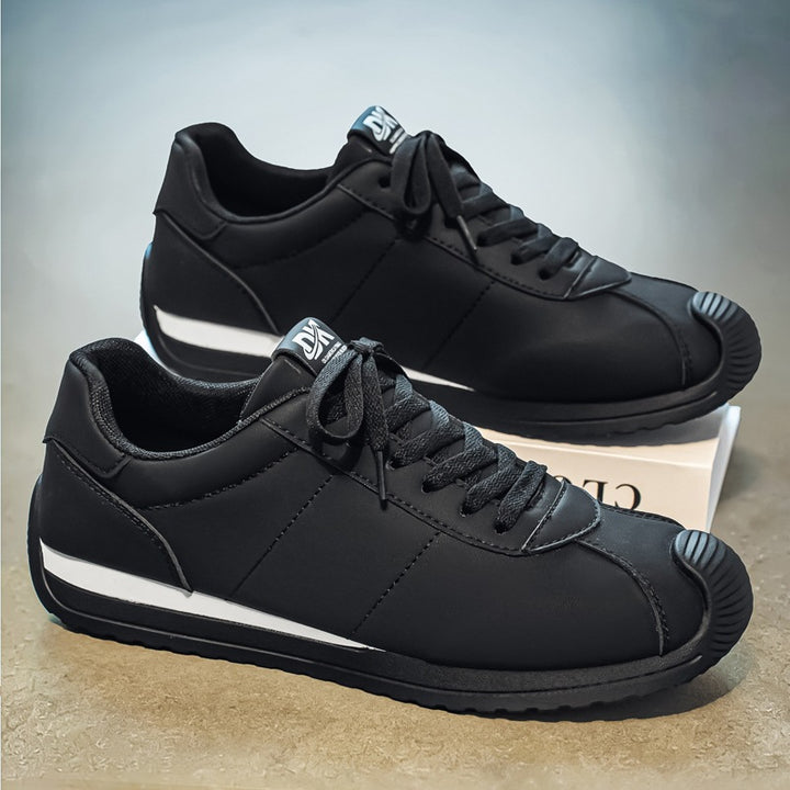 Unisex City-Sneaker mit geriffelter Zehenkappe und wasserabweisendem Kunstleder – Norré
