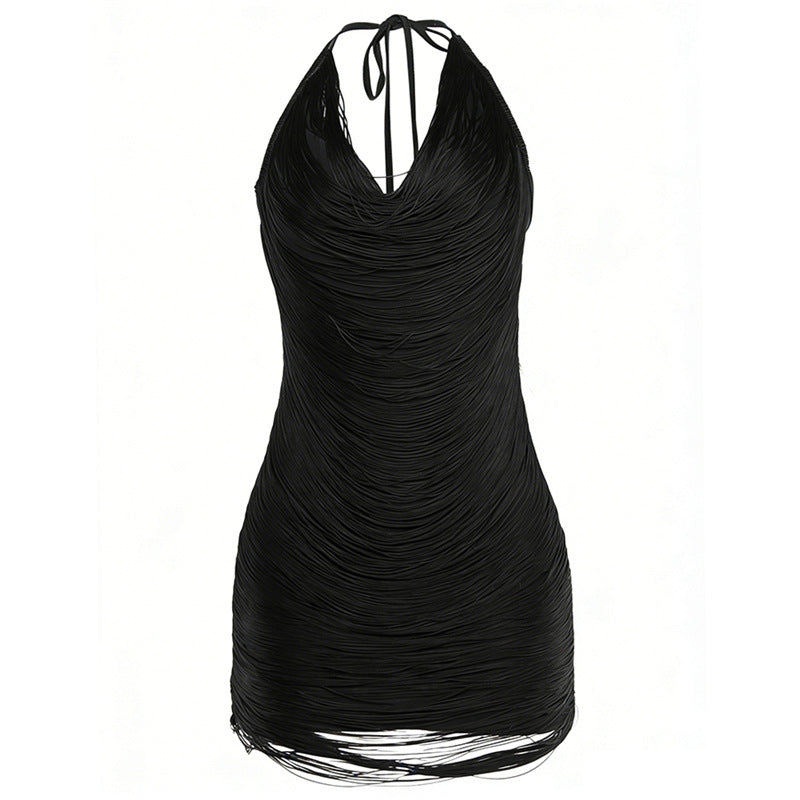 Damen elegantes Strandkleid mit raffinierten Drapierungsdetails Echo Archiv