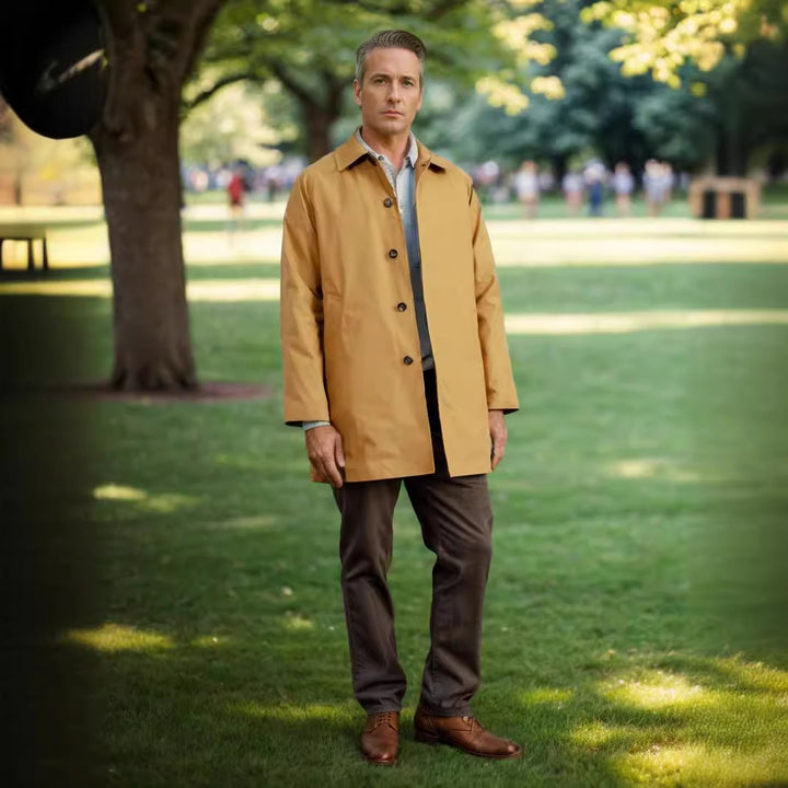 Herren leichte Übergangsjacke mit nachhaltigem Material Echoarchiv