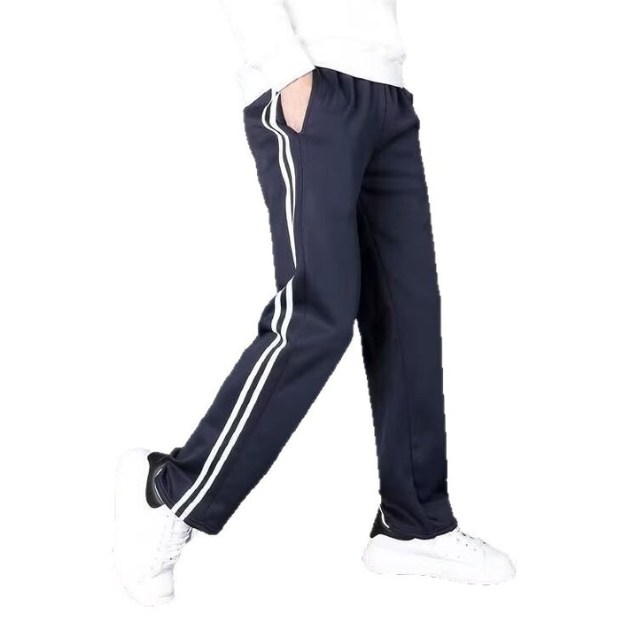 Herren Sportliche Trainingshose mit seitlichen Streifen – Sorevano