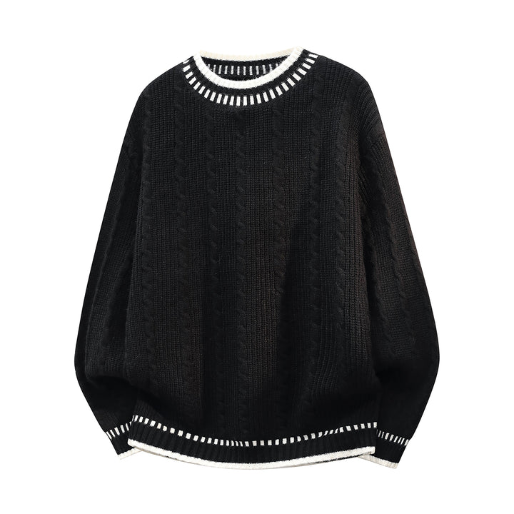 Damen Modischer Pullover mit strukturiertem Design – Mavelle
