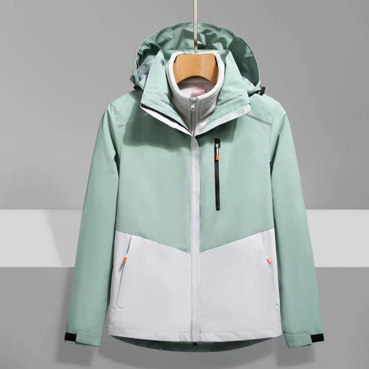 Herren Softshell-Outdoorjacke mit Kapuze, wind- und wasserdicht Echo Archiv