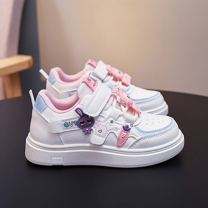 Damen Sneakers mit süßen Motiven und Klettverschluss Echo Archiv