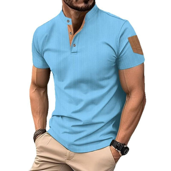 Herren Kurzarm Poloshirt mit Knopfleiste Echoarchiv