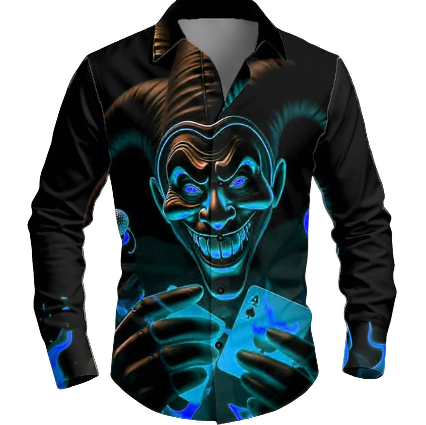 Herren Hemd mit einzigartigem Comicdesign Echoarchiv