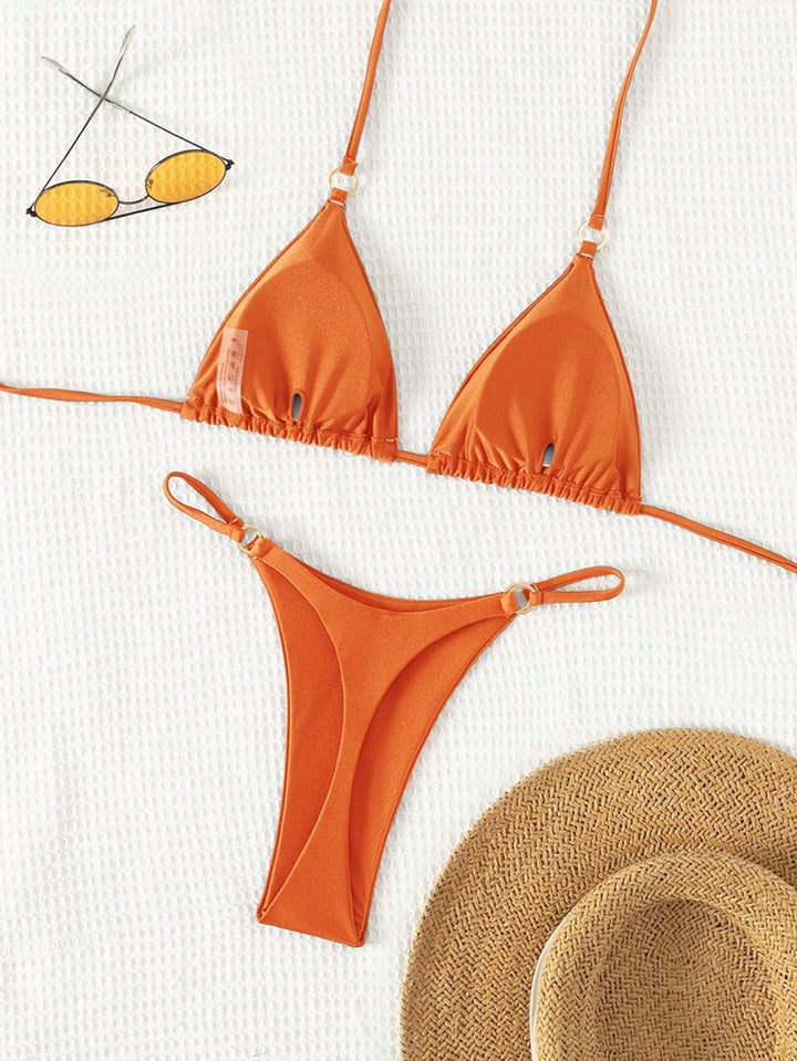 Damen Triangel-Bikini mit stilvollen Akzenten Echo Archiv