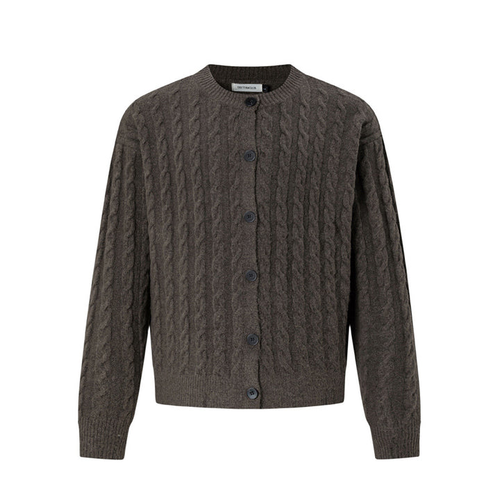 Damen Strickjacke mit Kabelmuster Echoarchiv