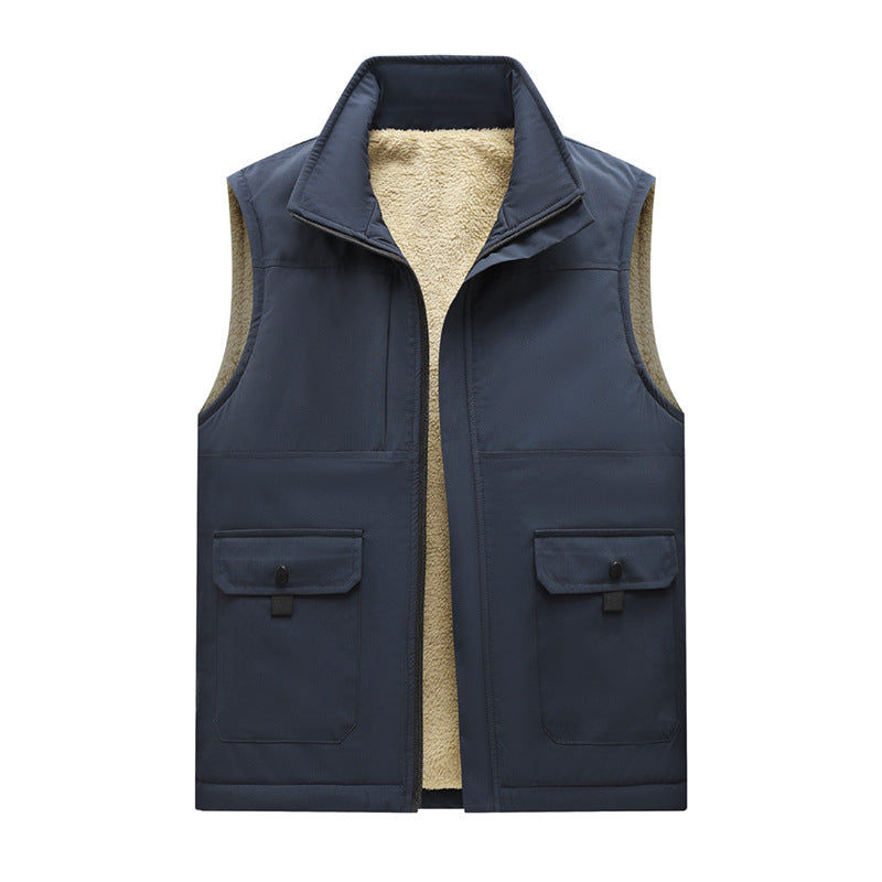 Herren Funktionale Fleece-Weste Echo Archiv