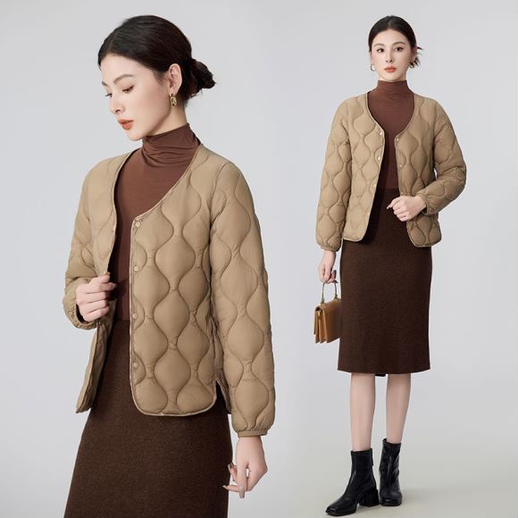 Damen Wattierte Trendjacke Echoarchiv