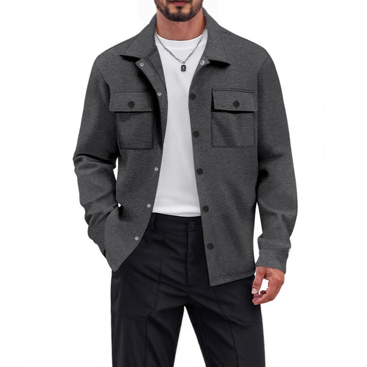 Herren Übergangsjacke mit praktischen Brusttaschen und modischem Schnitt Echoarchiv