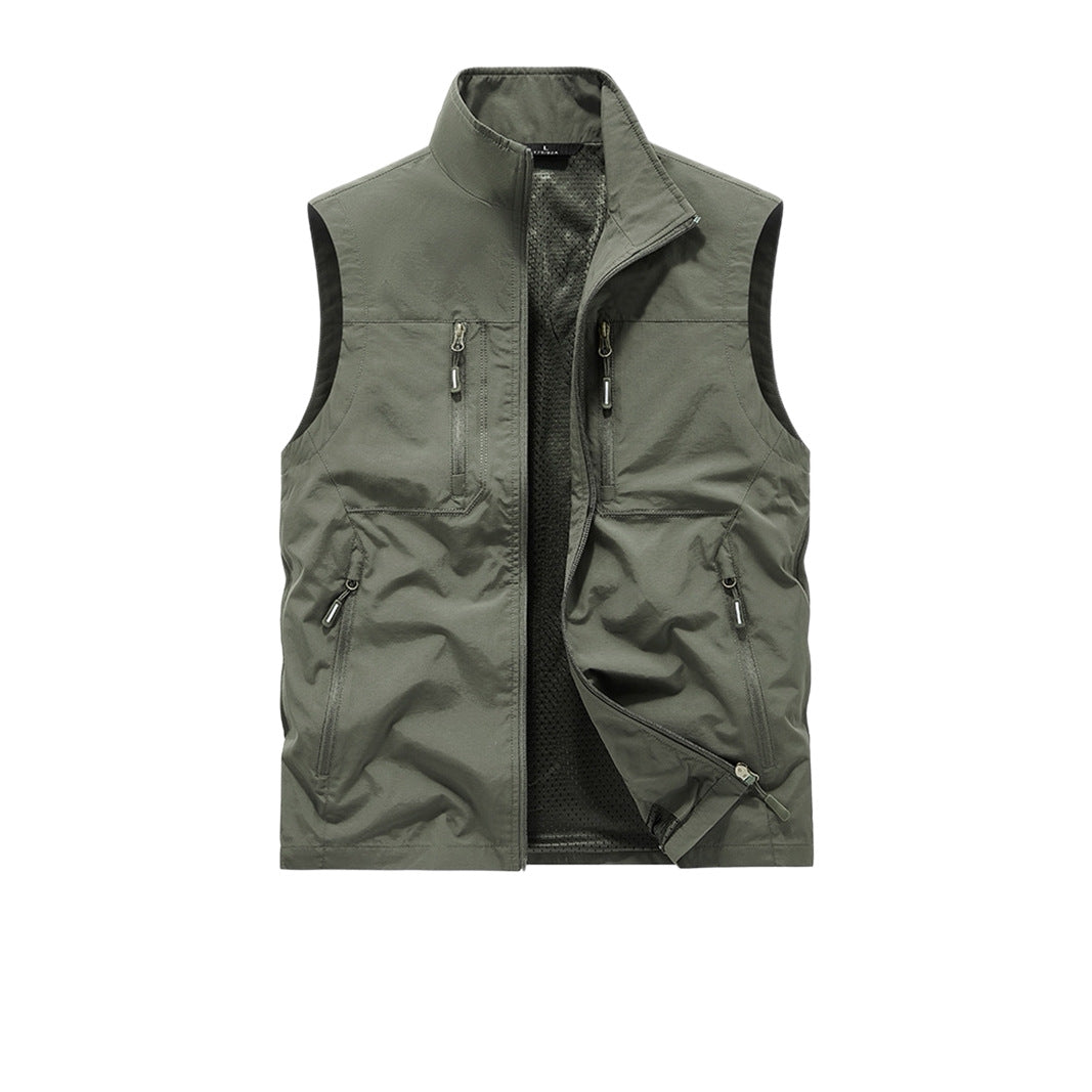 Herren funktionale Outdoor-Weste Echo Archiv