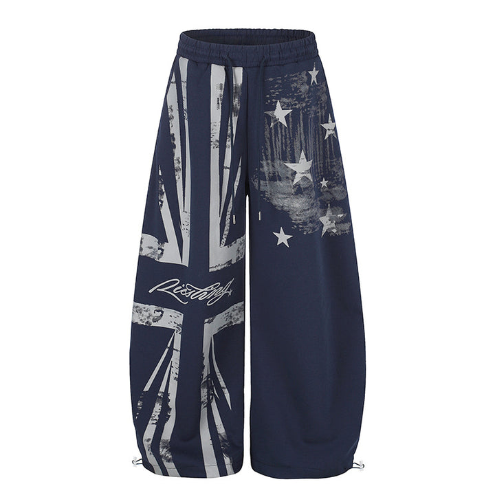 Damen Extraweite Culotte-Sweatpants mit hohem Komfortbund, Kordelzug und verstellbaren Saumabschlüssen Echoarchiv